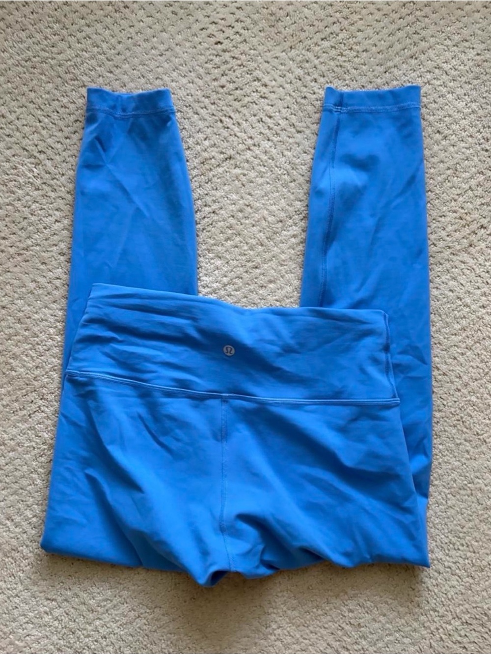 lululemon Bright Blue Performance Leggings